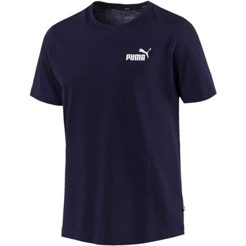 textil Hombre Camisetas manga larga Puma ESS Azul