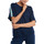 textil Mujer Tops / Blusas Lisca Camiseta de manga corta Retromania  Cheek Azul