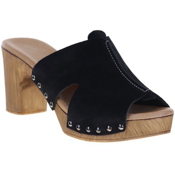 Zapatos Mujer Zuecos (Mules) Myma 5507 Negro