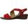 Zapatos Mujer Sandalias Imac 157050I Rojo