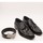 Zapatos Hombre Derbie & Richelieu Donattelli 10944 negro grisaceo Gris