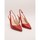 Zapatos Mujer Derbie & Richelieu Lodi RAIAN Rojo