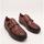 Zapatos Hombre Derbie & Richelieu Donatelli E459 teja Rojo
