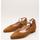 Zapatos Mujer Bailarinas-manoletinas Zabba Difference 2030 Beige