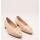 Zapatos Mujer Bailarinas-manoletinas Zabba Difference 3101 Beige