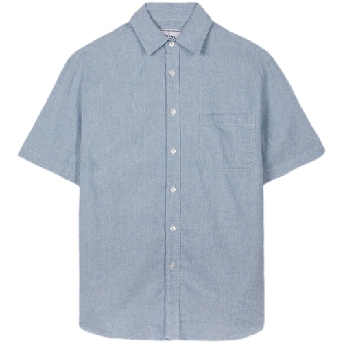 textil Hombre Camisas manga larga Portuguese Flannel New Highline Shirt Azul