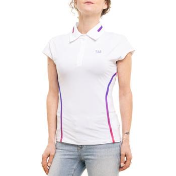 textil Mujer Tops y Camisetas Emporio Armani EA7 6LTF01TJJGZ Blanco