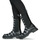 Zapatos Mujer Botas de caña baja Desigual SHOES CHELSEA HIGH LETTERING Negro