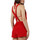 textil Mujer Vestidos Admas Combishort Rizo Rojo