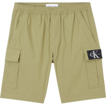 textil Hombre Shorts / Bermudas Calvin Klein Jeans BERMUDA WASHED  HOMBRE Verde