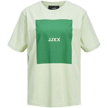 textil Mujer Camisetas manga corta Jjxx 12204837 green Verde
