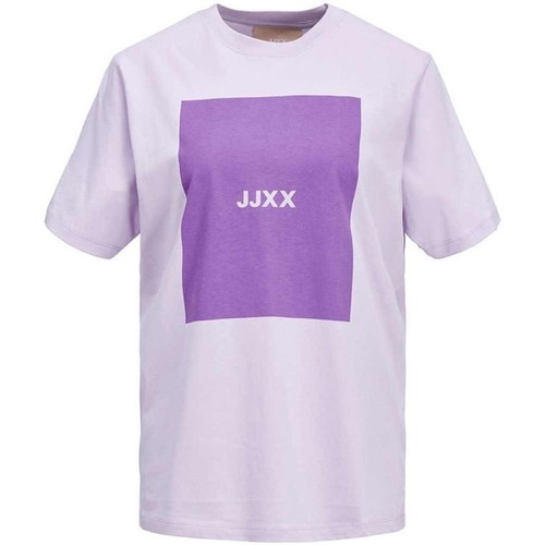 textil Mujer Camisetas manga corta Jjxx 12204837 lilac Violeta
