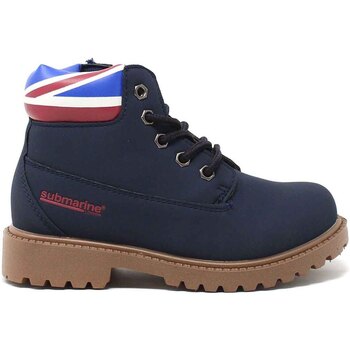 Zapatos Niños Botas de caña baja Submariine London W1675IN255 Azul