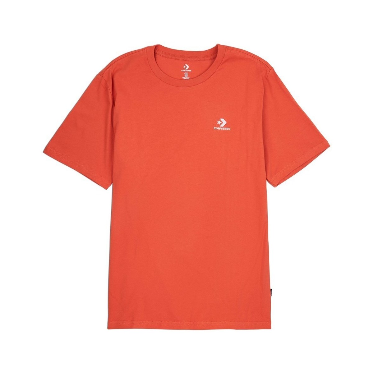 textil Hombre Camisetas manga corta Converse Embroidered Star Chevron Tee Rojo