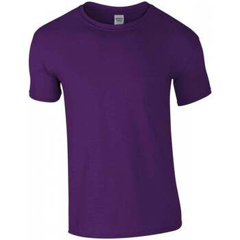 textil Hombre Camisetas manga larga Gildan GD01 Violeta