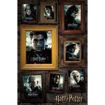 Casa Afiches / posters Harry Potter TA8354 Negro