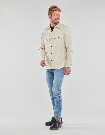 Only & Sons  ONSMILO LS SOLID OVERSHIRT NOOS Crema