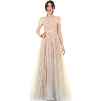 textil Mujer Vestidos largos Impero Couture MH95353 Oro