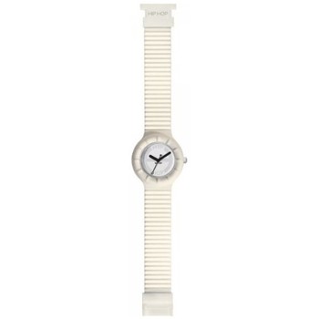 Relojes & Joyas Mujer Relojes mixtos analógico-digital Hip Hop Reloj  Hero blanco 32 mm Blanco