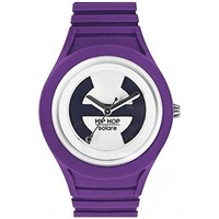 Relojes & Joyas Relojes mixtos analógico-digital Hip Hop Reloj Solar  púrpura / blanco - 34 mm Multicolor