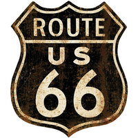 Casa Figuras decorativas Signes Grimalt Route 66 Negro