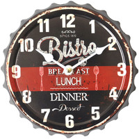 Casa Relojes Signes Grimalt Reloj Pared Bistro Negro