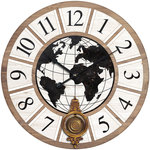 Reloj Pared Mapamundi
