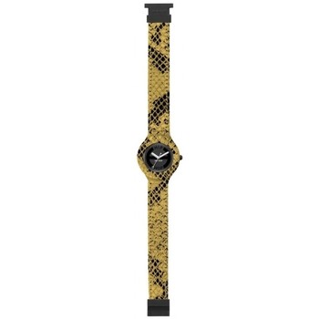 Relojes & Joyas Mujer Relojes mixtos analógico-digital Hip Hop Reloj  Python Amarillo / Negro - 32 mm Multicolor