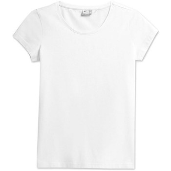 textil Mujer Camisetas manga corta 4F TSD353 Blanco