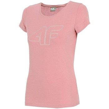 textil Mujer Camisetas manga corta 4F TSD353 Rosa