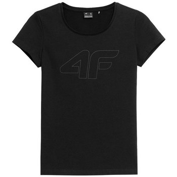 textil Mujer Camisetas manga corta 4F TSD353 Negro