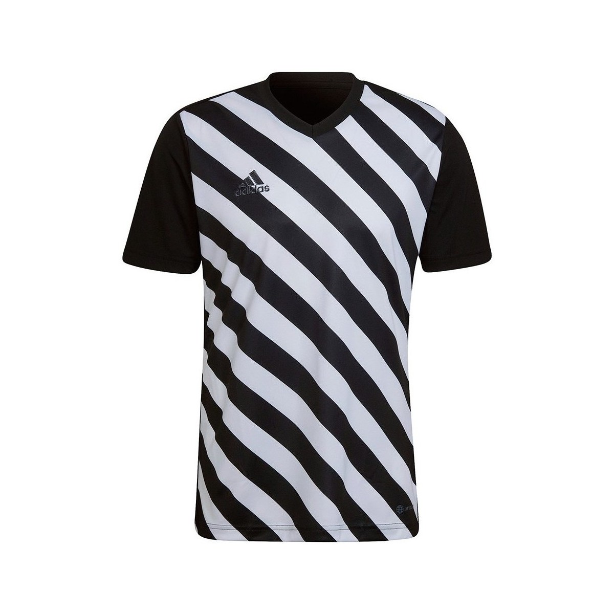 textil Hombre Camisetas manga corta adidas Originals Entrada 22 Negros, Blanco