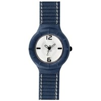 Relojes & Joyas Mujer Relojes mixtos analógico-digital Hip Hop Reloj  Leather azul - 32 mm Multicolor
