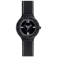 Relojes & Joyas Mujer Relojes mixtos analógico-digital Hip Hop Reloj  Leather negro - 32 mm Multicolor