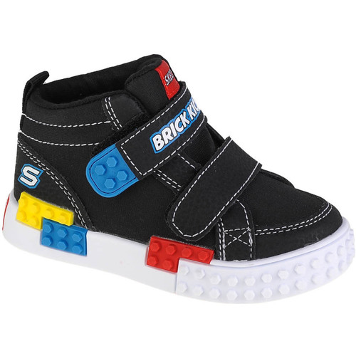 Zapatos Niño Zapatillas bajas Skechers Kool Bricks-Lil Constructor Negro