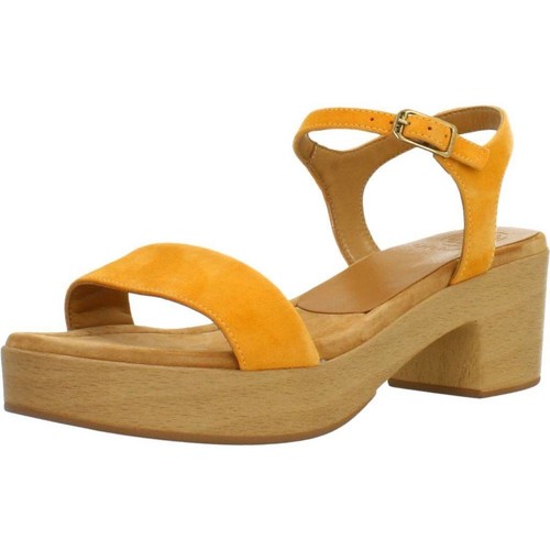 Zapatos Mujer Sandalias Unisa IRITA 22 KS Naranja