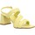 Zapatos Mujer Sandalias Joni 22058 Amarillo