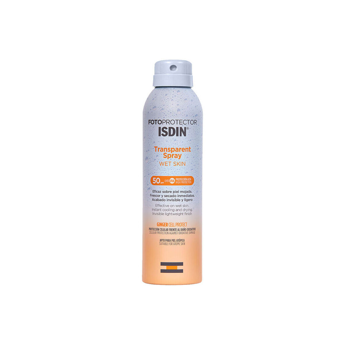Belleza Protección solar Isdin Fotoprotector Wet Skin Transparent Spray Spf50+ 