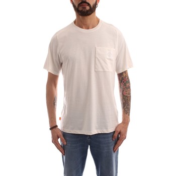 textil Hombre Camisetas manga corta Timberland TB0A26VACM91 Blanco