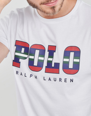 Polo Ralph Lauren G223SC41-SSCNCMSLM1-SHORT SLEEVE-T-SHIRT Blanco / Blanco