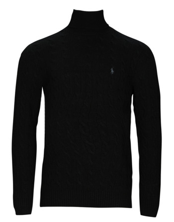 textil Hombre Jerséis Polo Ralph Lauren S224SC03-LSCABLETNPP-LONG SLEEVE-PULLOVER Negro / Polo / Negro