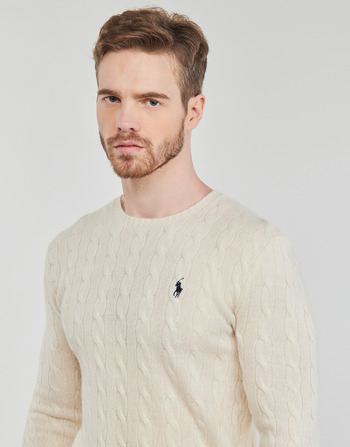 Polo Ralph Lauren LSCABLECNPP-LONG SLEEVE-PULLOVER Marfil