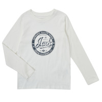 textil Niño Camisetas manga larga Jack & Jones JJEJEANS TEE LS O-NECK Blanco