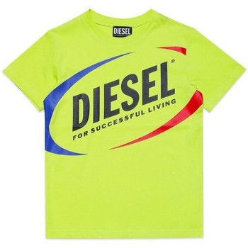textil Niños Tops y Camisetas Diesel J00677 0DAYD - MTEDMOS-K245 Amarillo