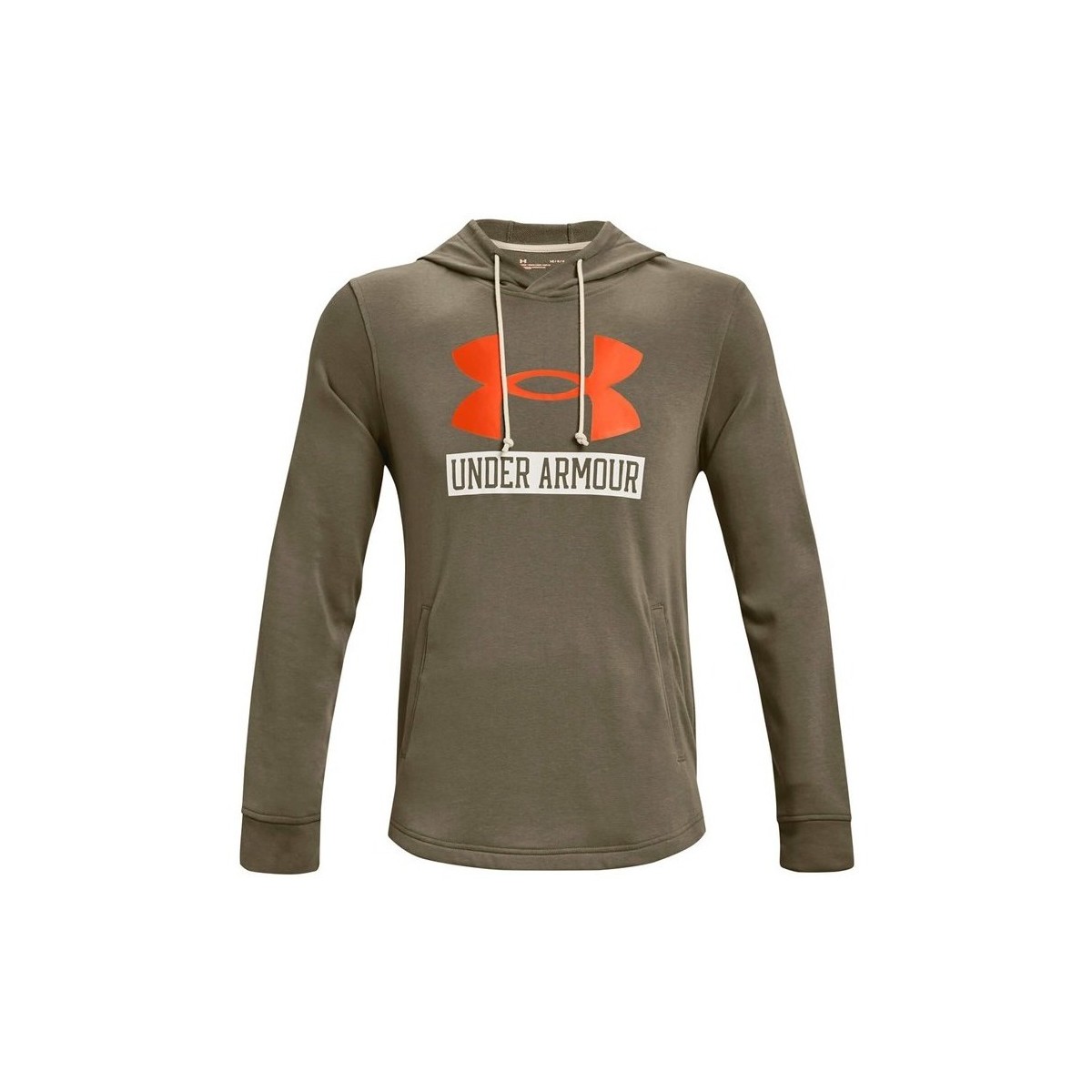 textil Hombre Sudaderas Under Armour Rival Terry Logo Hoodie Beige
