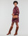 textil Mujer Vestidos cortos Liu Jo WF2317 Burdeo / Rosa