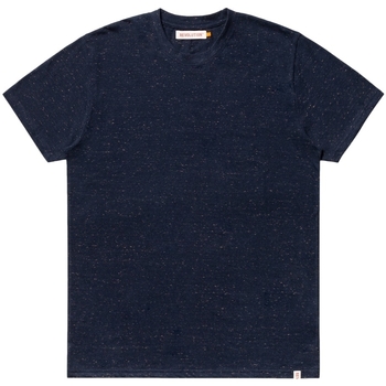 textil Hombre Tops y Camisetas Revolution Structured T-Shirt 1204 - Navy Azul
