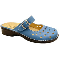Zapatos Mujer Zuecos (Mules) Calzaturificio Loren LOM2917blu Azul