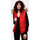 textil Mujer Abrigos Marikoo Chaleco mujer  Eisflockhen Rojo