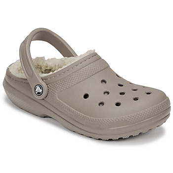 Zapatos Zuecos (Clogs) Crocs CLASSIC LINED CLOG Beige